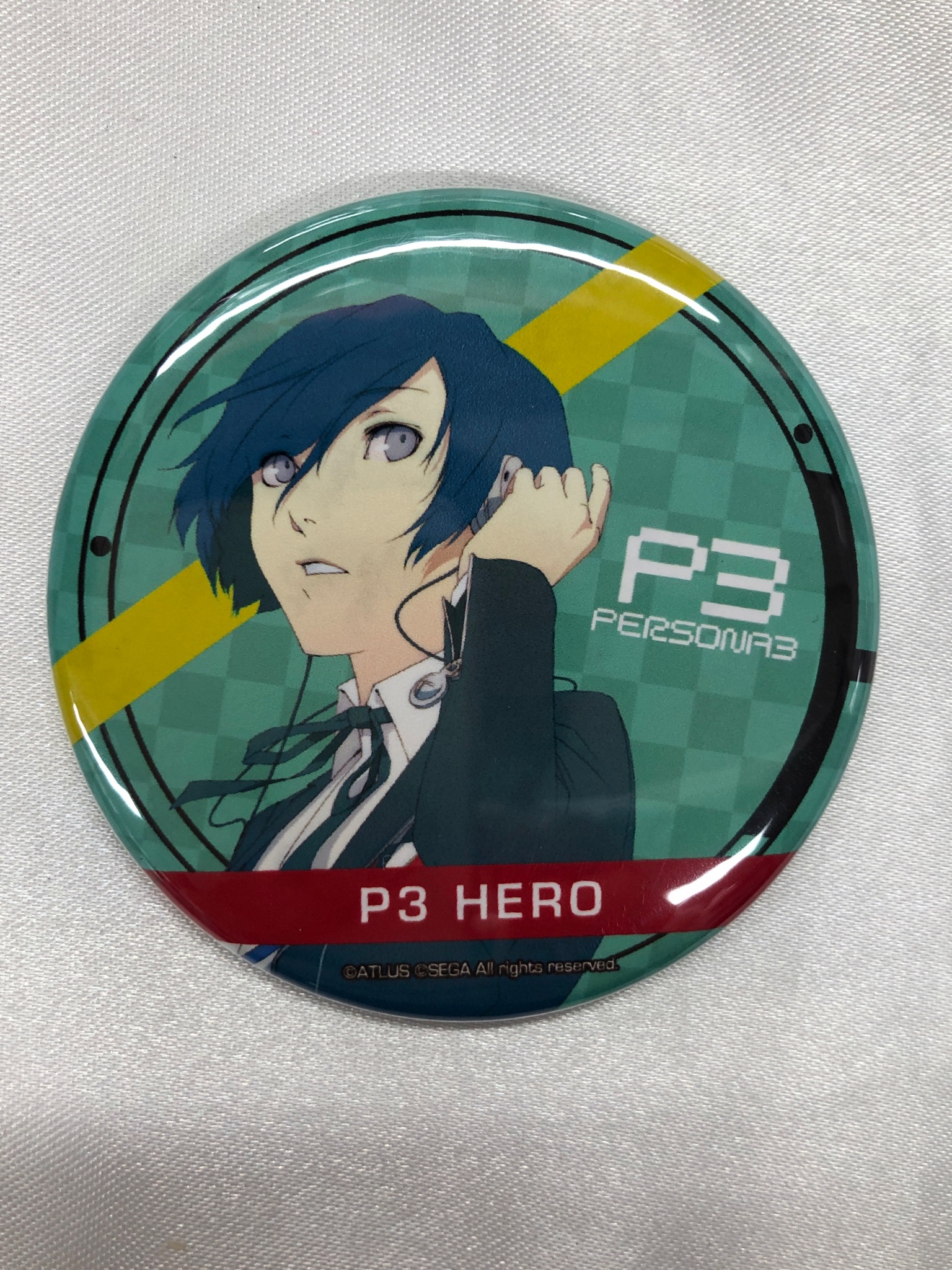 ペルソナ3 AnimeJapan 2015 缶バッジ 主人公 結城理