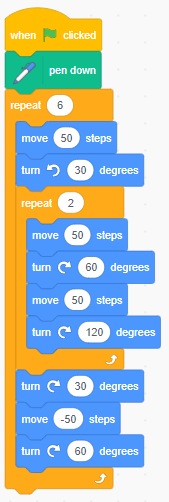 markfromlondon's tweet photo. Day 6 of my @scratch #AdventOfCode and here is another #PRIMM prediction puzzle. You may spot something familiar from yesterday's version and it's probably worth comparing the two. #caschat #AdventofCode2022 #codingChristmas #CSEdWeek2022 https://t.co/FtziruUP5Z