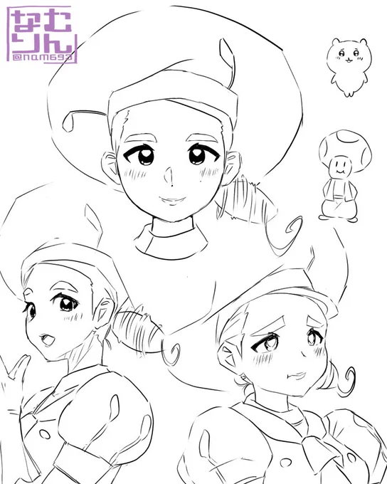 #ポケモンSV
カエデさん落書き 