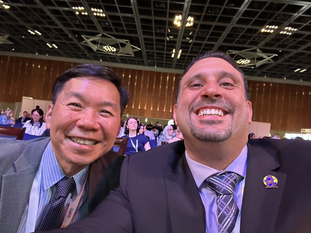 IACAPAP's tweet image. @AACAP President Dr Wareen Ng at the opening of the #iacapap2022 world congress in #Dubai