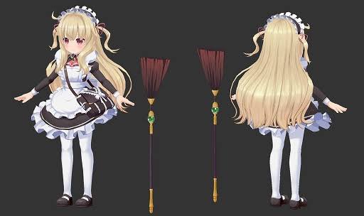 @mikage_black ノベタちゃんのメイド服はお好きです!??? 