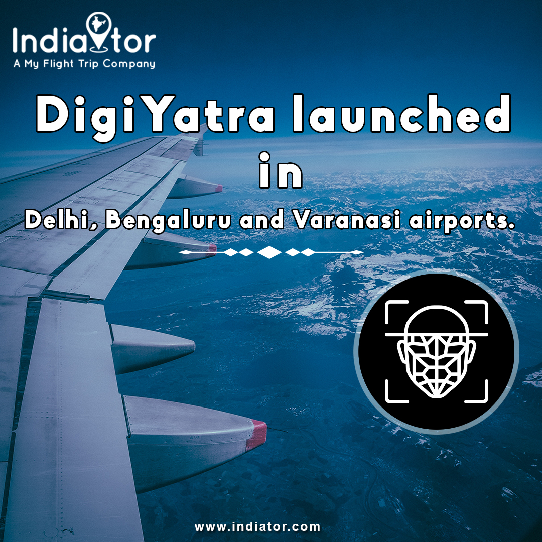 IndiatorT's tweet photo. DigiYatra is based on facial recognition technology, which is available at the Delhi, Bengaluru, and Varanasi airports. Book your Tour: https://t.co/hKrbeiWksT
#indiator #incredibleindia #indiatravel #exploreindia #travelindia #indiatourism #travelagency #indiatourism https://t.co/RLZiW3qBqK
