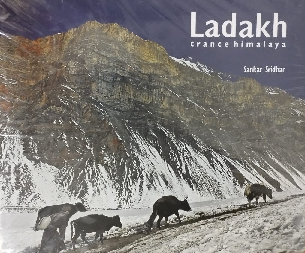 thematic_lib's tweet photo. The Thematic Library, Embassy of India, Kuwait presents a book on ‘Ladakh – Trance Himalaya’. To explore more, visit the library in Embassy premises during working hours. https://t.co/7DOQnlt9lb