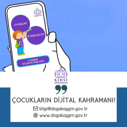 KİDSİ:
Çocukların telefonda geçirdiği zamanı kaliteli eğlenceli ve güvenli geçirmelerini sağlayan mobil uygulamadır.
