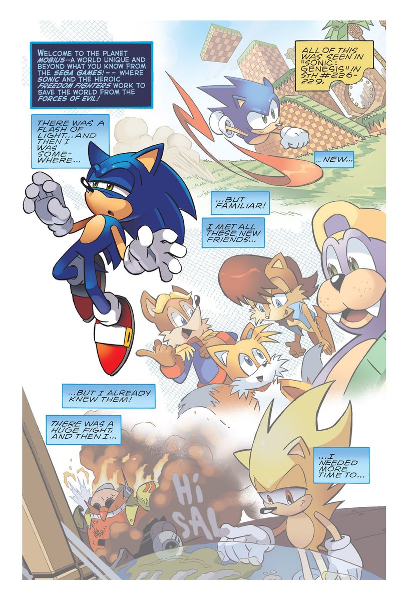 From Sonic the Hedgehog issue 230