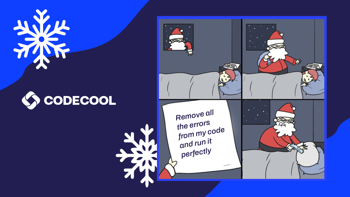 Codecool_global's tweet image. Not even Santa is capable of doing everything… 😂😂
#codecool