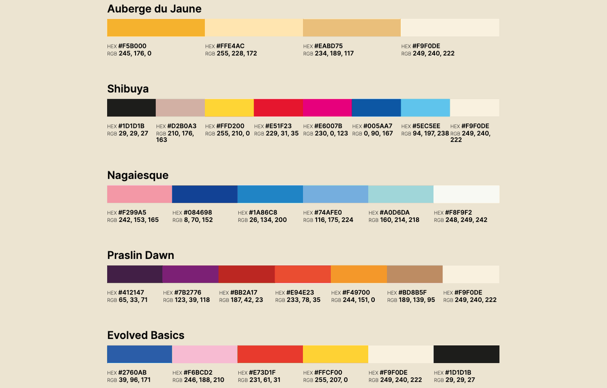 StudioYorktown's tweet photo. Very excited to present the Studio Yorktown 'Color Town Hall' ! Created with the extremely generous assistance of @meodai creator of @color_parrot , the Color Town Hall will be a growing collection of my palettes for use by anyone! 

Check it out here :
https://t.co/ZLgVdJmh3y https://t.co/mPJffTCpvq