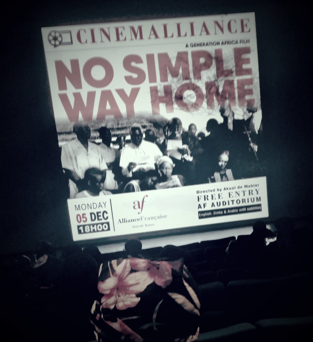 Ayieko_XXXII's tweet photo. Yesterday, I attended the Kenyan Premiere of @AdeMabior's documentary, No Simple Way Home. Despite the film's serious theme and story, I enjoyed it and laughed a lot😁It is the first South Sudanese film I've seen. This thread contains my thoughts on the film (1/1) https://t.co/OuSAuaaCOY