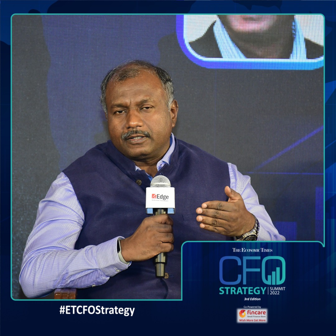 ET_Edge's tweet image. #ETCFOStrategy | “Digitization has the huge potential to reduce transaction costs and reduce time. It also helps in the scrutiny of transactions which adds to core finance opportunities.