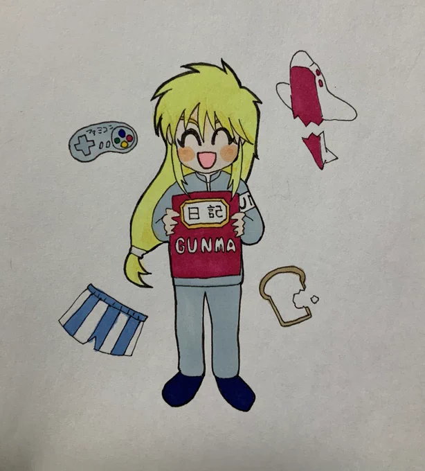 部屋の片付け①出るわ出るわ高校の時の絵南パプ 