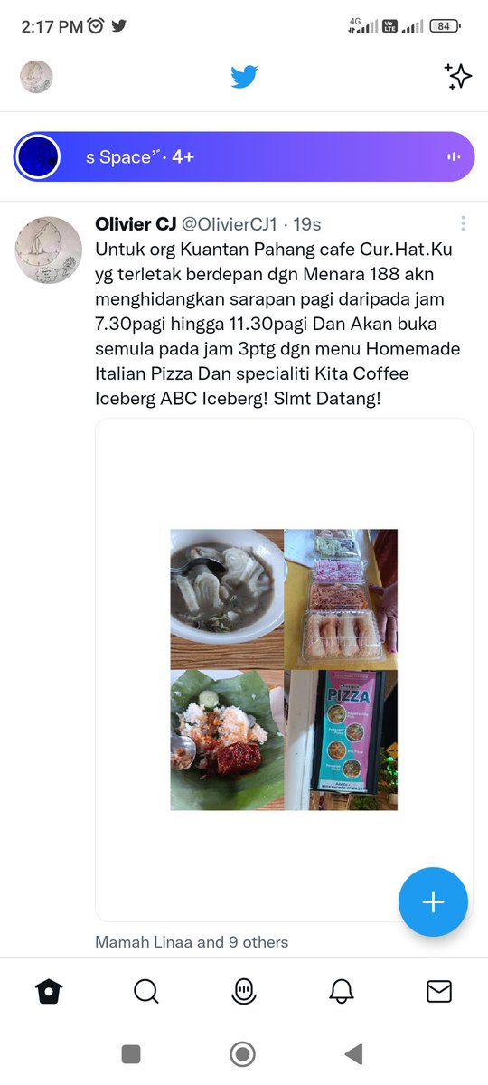 Menyokong Dan menolong seorang rakan tweeter utk retweet rakannya punya perniagaan - Usahawan Melayu Islam Di Kuantan Pahang! Dapat tolong retweet pun ok