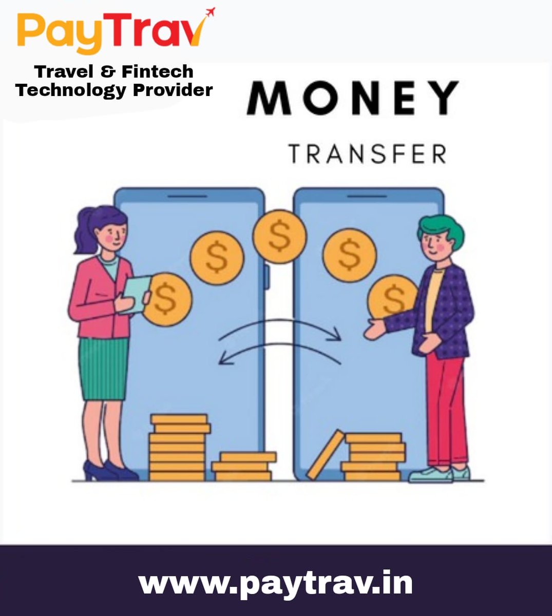 trav_pay's tweet image. Paytrav is one of the leading #DMTAPI service provider Company that offers customers an easy, safe, secure, and instant way to send money. #Paytrav Developer is Secured Domestic Money Transfer API Provider in India.

📞 Contact 089763 15910

👉bit.ly/3haYCvK
