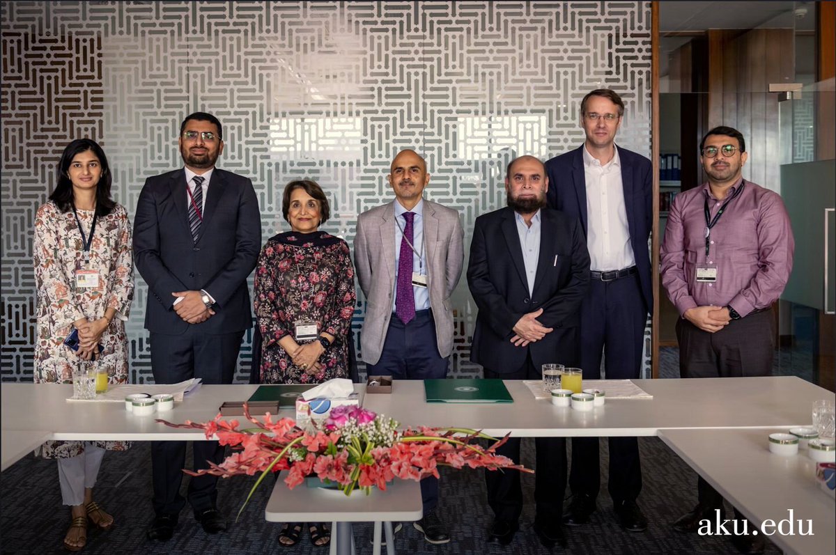 AKUGlobal's tweet image. AKU and @DawoodTdf's MagnifiScience Centre signed a MoU in pursuit of their common goal of equitable human advancement by launching projects in teacher training, innovation in science, education, informal learning, healthcare, learning technologies and the environment.