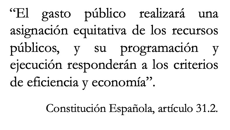 ⚠️ Recordatorio: evaluar el uso eficiente del dinero público es una obligación, y hacerlo resolvería buena parte de los problemas del país.