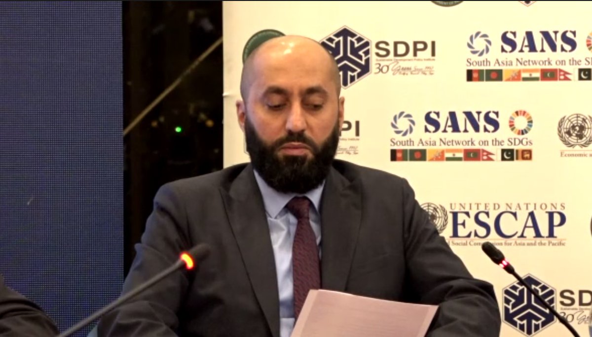 SSWA_UNESCAP's tweet photo. Sixth South & SouthWest Asia #6SDGF Session1 Subregional overview of progress in #SDGs Challenges & prospects in-progress with expert deliberations.
@UNESCAP @RajanRatna #SDC2022 @SDPIPakistan https://t.co/5DTqu7JSPA