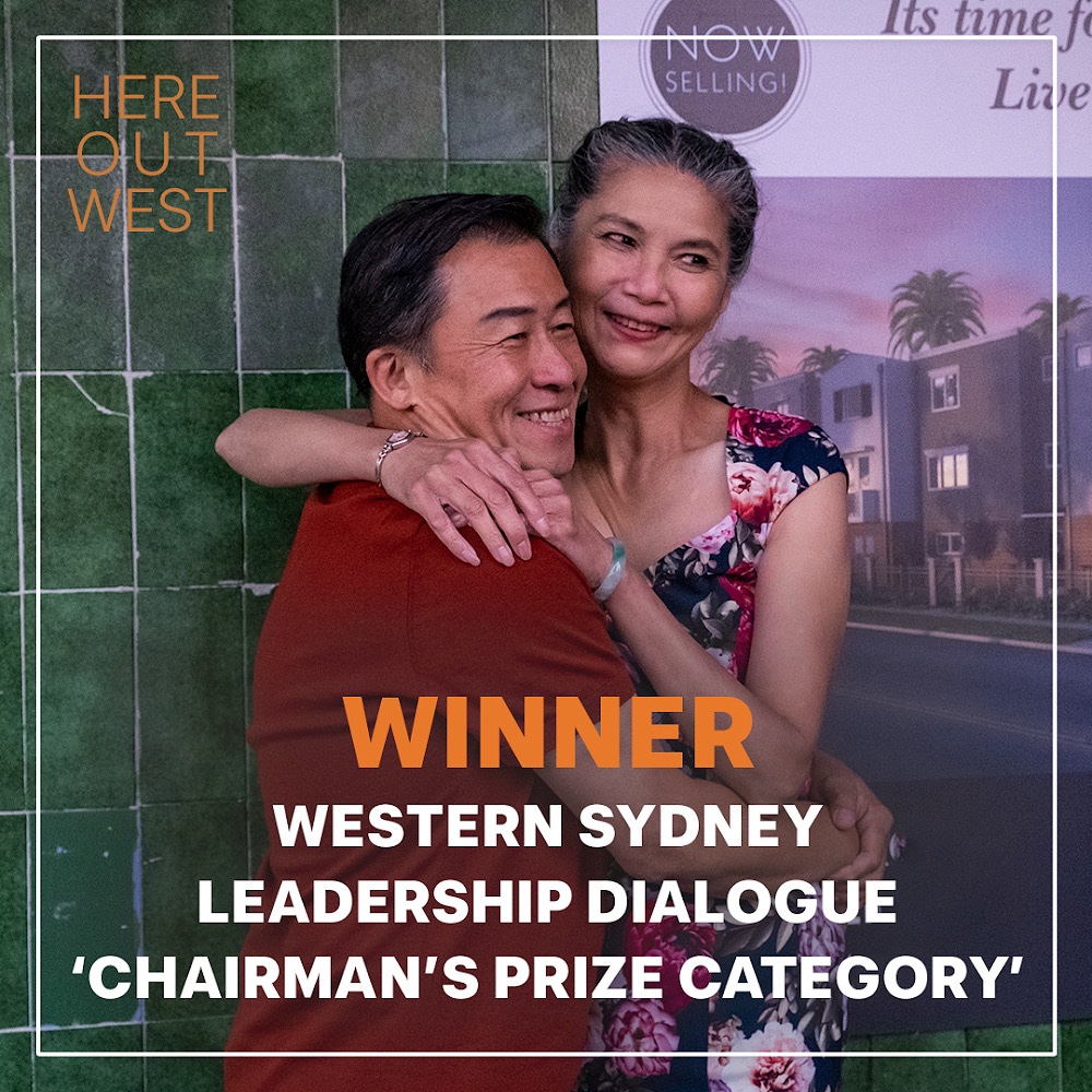 HERE OUT WEST wins another award! 🏆 The Here Out West team will be receiving the ‘Western Sydney Leadership Dialogue (WSLD) Chairman's Award’ tomorrow night at the Boomtown Gala! ✨

Thank you to the Dialogue’s Christopher Brown AM and Adam Leto for their support.