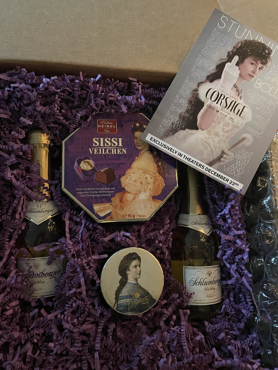 byDianaMarks's tweet photo. Who else is excited to watch #corsage ? Getting “in character” with these Austrian goodies 😊 @IFCFilms @vickykriepsarch https://t.co/zq6thNSSaW