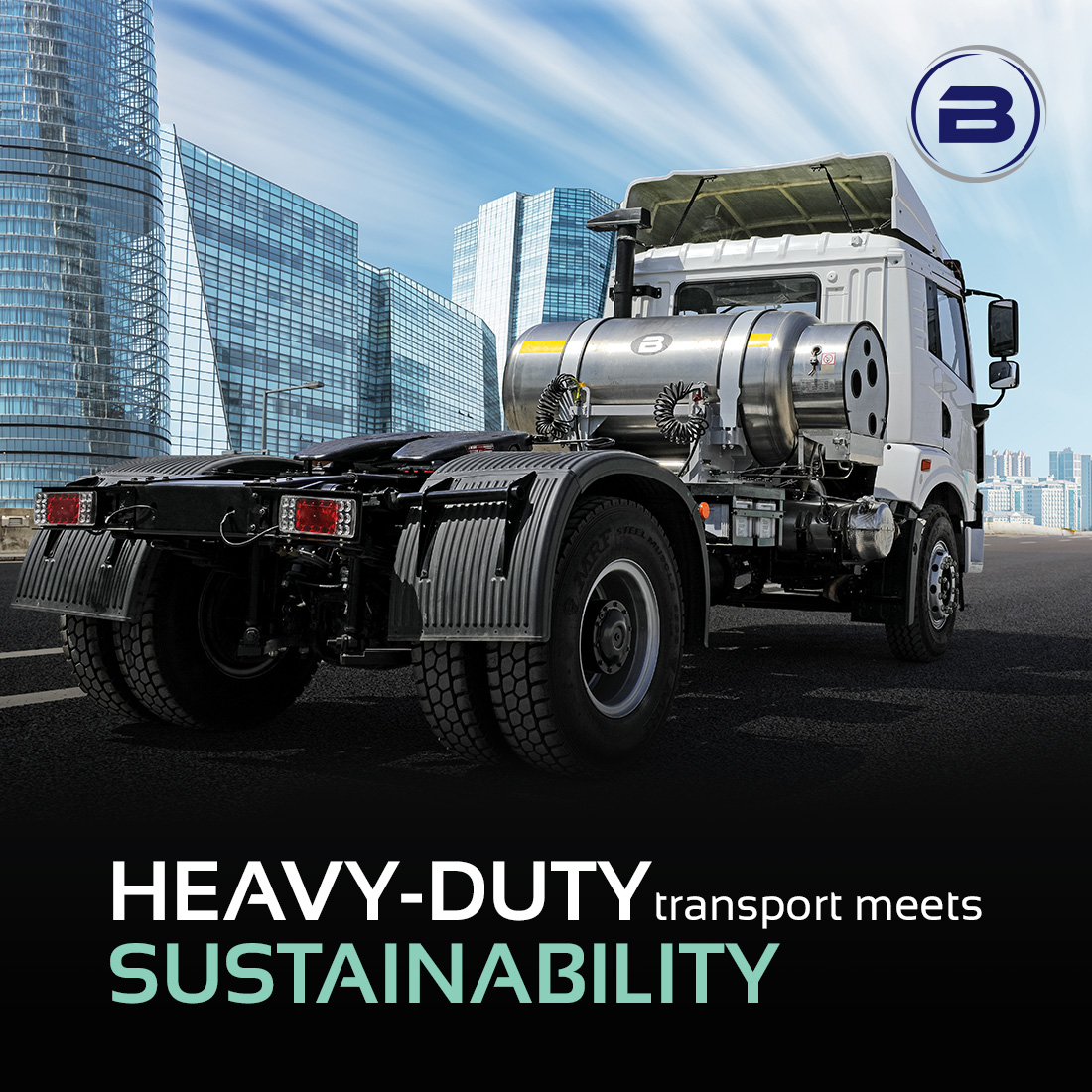 BlueEnergyMotor's tweet photo. The BE 5528 4x2 (BS-VI) is a heavy-duty truck developed to achieve best-in-class TCO with maximum comfort, safety & reduction in greenhouse gas emissions, thereby achieving environmental sustainability.
#PioneeringGreenTrucking #GreenTruckingRevolution #LNGTruck #LetsPledgeBlue https://t.co/YXZXoWwfvU