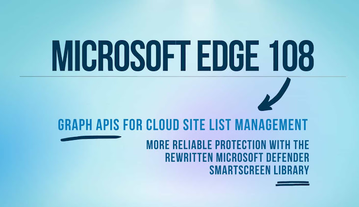 kdchowdhuryblog's tweet image. Microsoft Edge 108 released to the stable channel with a more secure encryption policy → kunal-chowdhury.com/2022/12/micros…

✅ Graph APIs for Cloud Site List Management
✅ More reliable web defense
✅ New policies

#MicrosoftEdge #EdgeStable #EdgeInsiders #Windows #Linux #macOS