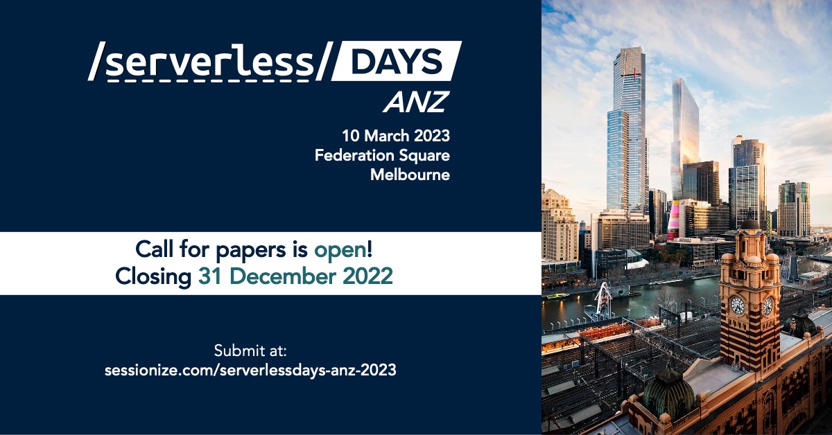 ServerlessDays ANZ tweet media