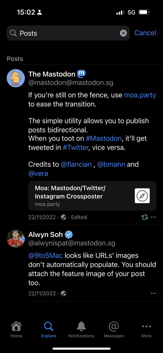 AlwynIsPat's tweet image. Enabling elasticsearch on the Mastodon instance makes the difference! 
#mastoadmin #elasticsearch #mastodon
