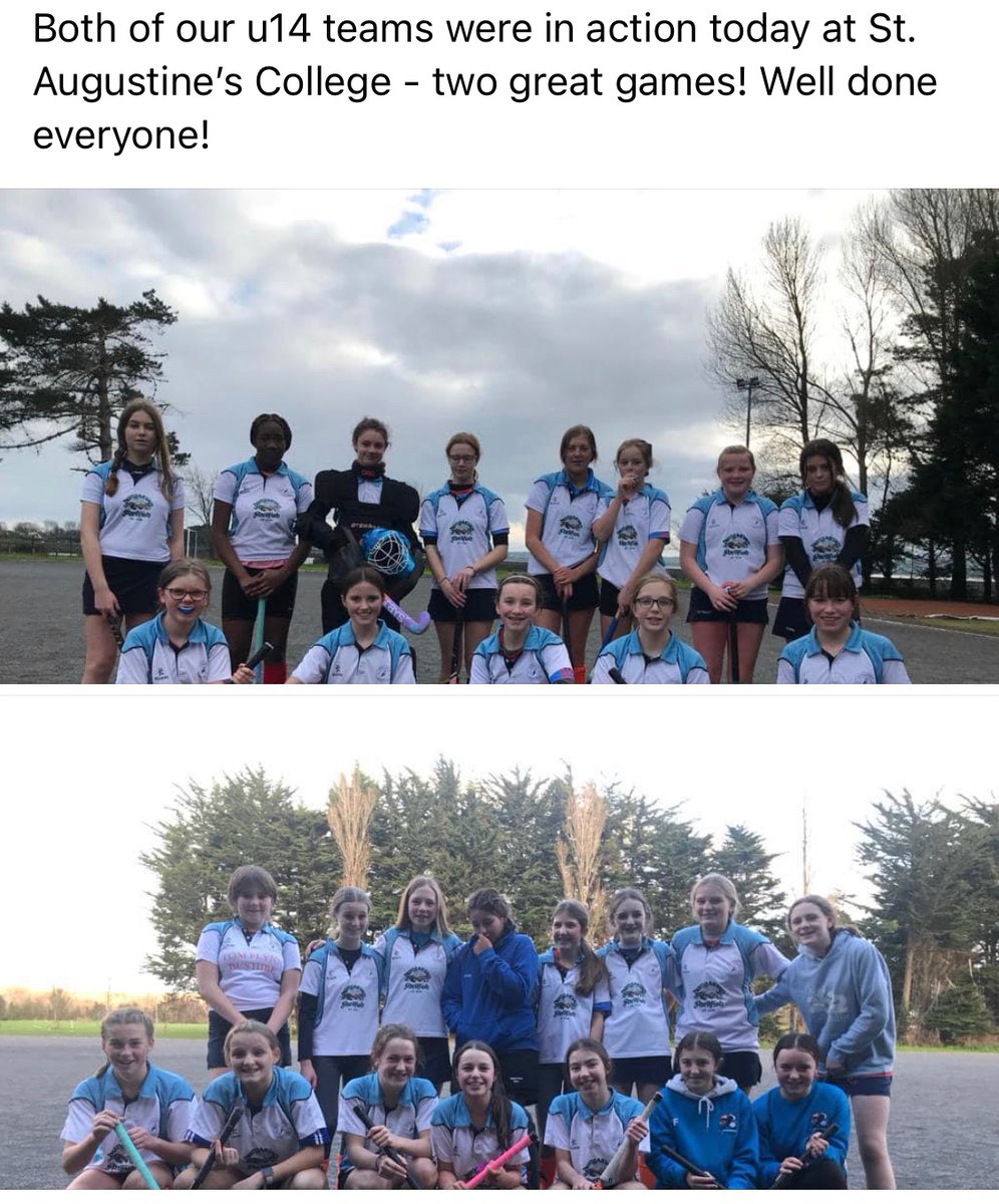 DungarvanH's tweet photo. Dungarvan Under 14 teams were in action the weekend, great hockey played. 🏑🔵🟠⚪️ https://t.co/RgKFcm7R9g