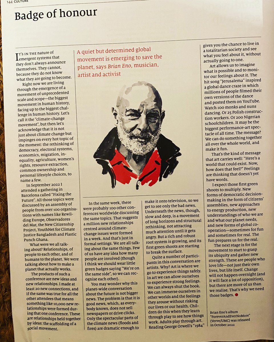 We like to think of us all, the community behind Stump as part of a wider effort, a ‘climate-change movement’ as Brian Eno calls it in this article in The Economist. 

‘Change will not happen overnight… but there are more of us than we realise.’
#InternationalVolunteerDay