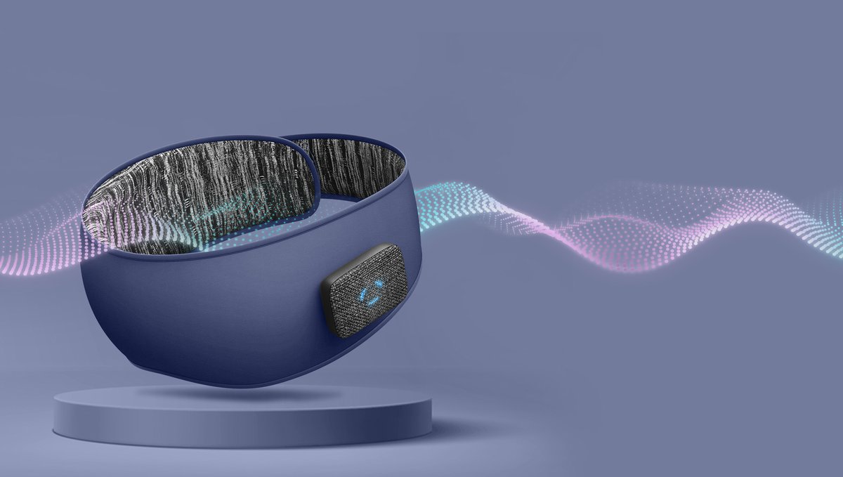 Dreamlight Muse 
Get better rest while enjoying your favourite audio!
Get same one on dreamlight.tech
#sleeping #sleep #sleepmask #eyemask #sleepwell