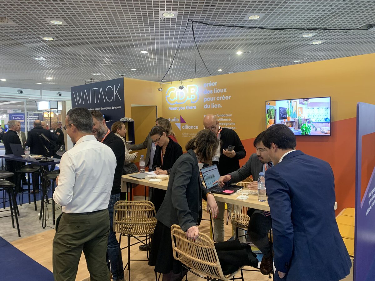 waitack_ai's tweet photo. 👏 #Throwback: Thank you @cd&amp;b for having us at @workplace-meetings last week in Cannes. Lots of great One to One meetings, great people, greats projects,… stay tuned for some announcements 🙏
#OfficeBrokers #OfficeLandlord #OfficeTenant #OfficeDevelopers #DesignAndBuild https://t.co/ztA6Ad4Dmy
