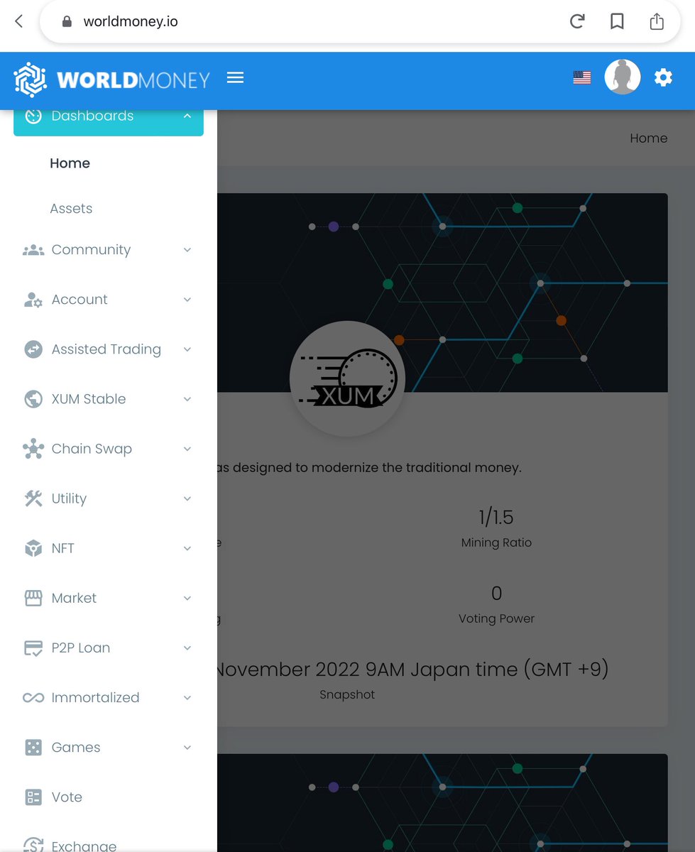 Inside the #XWM PORTAL worldmoney.io, you will see the reality of xumcrypto.com roadmap. Just hold #XUMILY, no matter how challenging our journey towards our dreams, we are always on the right tract. The project has a pure vision that no FUD can dilute it.
