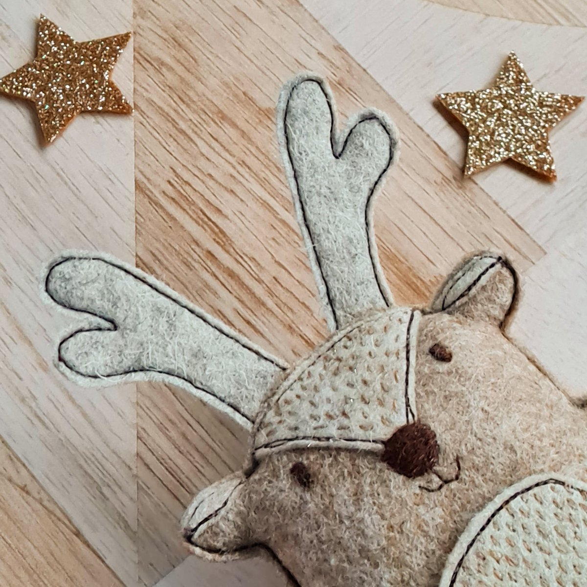 Good morning #Earlybiz #handmade #Reindeer #GiftIdeas #Christmasgifts #shopindie #EtsySeller