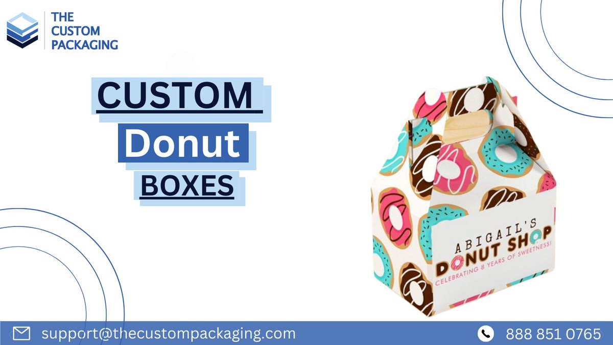 TCP_CustomBoxes's tweet image. Custom-made boxes are purposeful to promote the product in a wider market. We use such high-quality packaging material that keeps donuts 🍩safe and fresh even during transit.

𝐎𝐫𝐝𝐞𝐫 𝐍𝐨𝐰: bit.ly/32NDVde

#thecustompackaging #customdonutboxes #donutboxes #donutbox