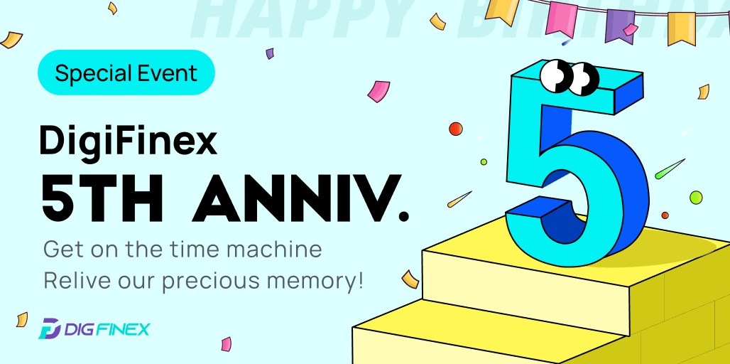 🎂Happy Birthday to #DigiFinex 🌹
📅Dec 5th is DigiFinex's 5th Birthday🎆
💐We appreciate all FAMs &amp; the whole community👬

🔍Details: bit.ly/3Uvghfv
🥰Explore Your Annual Memory with Digi↙
👉bit.ly/3UAAgJK
🖱️Check it out🔼