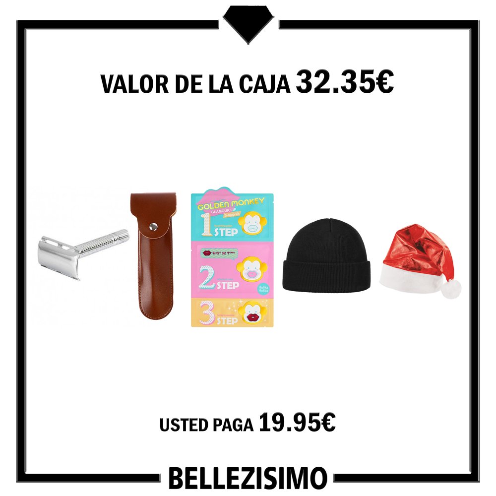 bellezisimo's tweet photo. Nueva caja de #diciembre perfecta para #regalar esta #navidad en #papanoel o #amigoinvisible. Pídela ya para tenerla antes de navidad. #bellezisimo #hombre #suscripcionmensual https://t.co/gSYHK8xqMU
