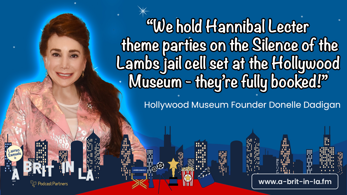 Make sure you check out the latest episode of 'A Brit in LA'! 

Host <a href="/Laurensamuels88/">Lauren Samuels</a> is joined by the unofficial Queen of Hollywood, Donelle Dadigan to discuss her memorabilia-packed museum and the Hollywood Walk of Fame.

🎧: a-brit-in-la.fm/queen-of-holly…