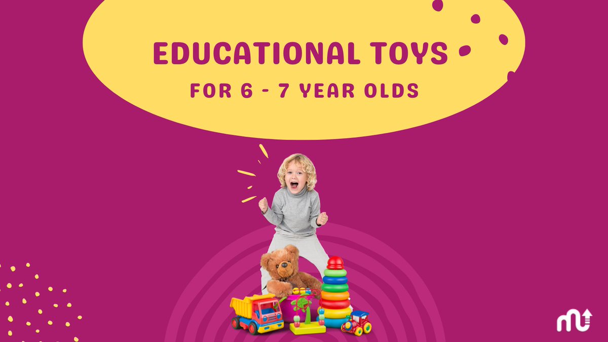 fedu_ai's tweet photo. Educational toys; 
👉Enhance kids’ motor skills.
👉Help kids improve their problem solving skills.
👉Improve concentration and creativity.
👉Support the social and emotional skills in children.
Check out the best educational toys for 6 and 7 year olds: https://t.co/Q8R4eKouKR https://t.co/tqn68PBBg9