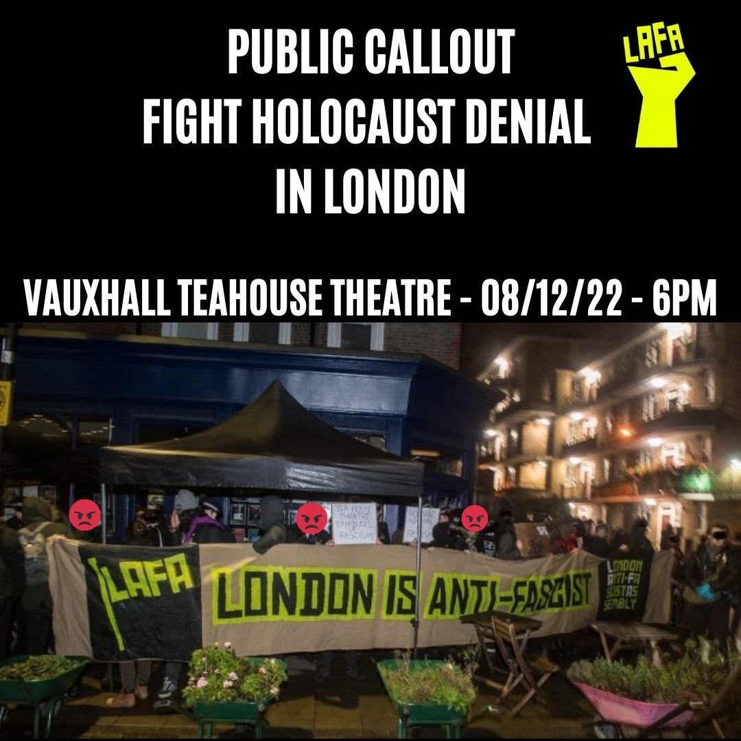 London Anti-Fascist Assembly tweet media