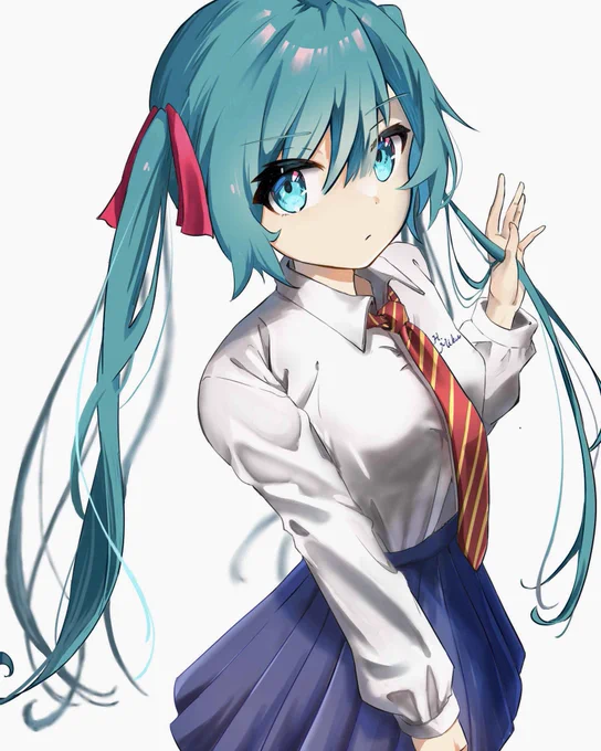 初音ミク比較  ←2ヶ月前     先程→