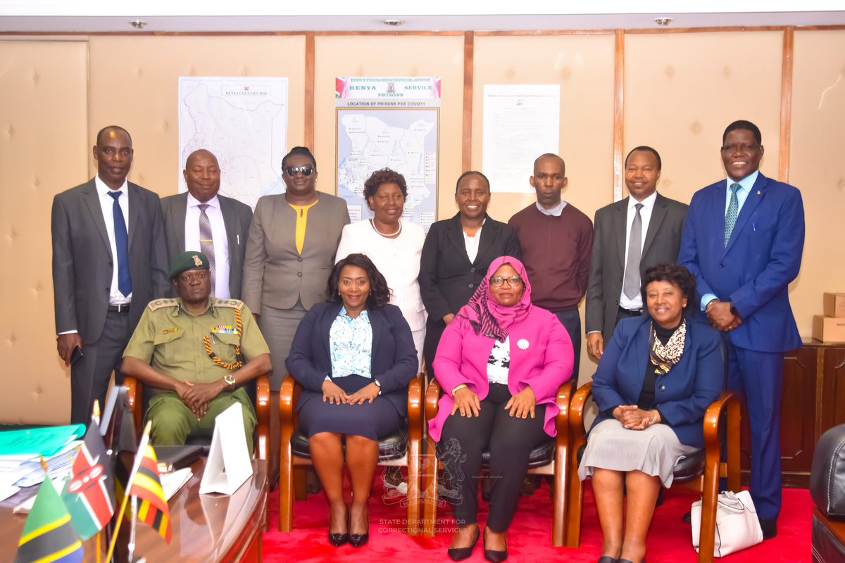 CorrectionalKE's tweet photo. Handing over ceremony of the new  Principal Secretary for the State Department for Correctional Services @muthonikenya who has vowed to work at her level best to ensure all the projects left by her predecessor @HonKwekwe are completed. https://t.co/iwLBoC0Yuj