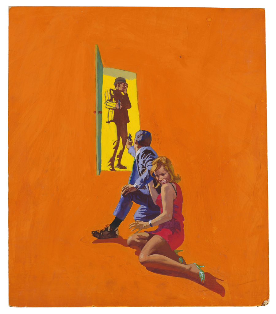 levergallery's tweet photo. 4 new 'Renato Fratini' Giclée prints available. Illustrations covers for 60s Mickey Spillane books. #art #1960s #london #collector
#pulpcovers #artcurator
#katebryan #sohohouse
#interiordesign
#hoteldesign
#artforsale
#hotelinteriordesign
#renatofratini
#hotelinteriors
#elledecor https://t.co/pbNMmOvXOS