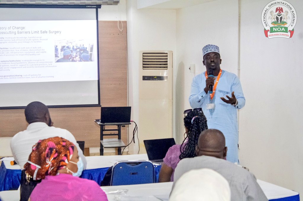 NOA_Nigeria's tweet image. @USAID_MOMENTUM safe surgery in family planning and obstetrics held a capacity building workshop on Integrating Safe Motherhood, fistula and FGM messaging into the social awareness and behavior modification programmes of the @NOA_Nigeria.