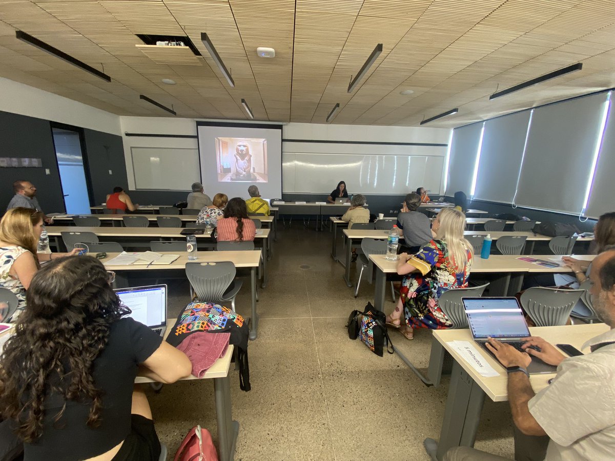 ACHS (@crit_heritage) on Twitter photo Starting Day 2 of the ACHS conference off with conversations in repatriation! Session 24 discusses issues crossing the globe - Rapa Nui, Japan, Hawaii and more. <a href="/ucatolica/">Universidad Católica</a> <a href="/Achs_2022/">ACHS2022 Santiago</a> #criticalheritage #achs2022 #achs2022santiago Starting Day 2 of the ACHS conference off with conversations in repatriation! Session 24 discusses issues crossing the globe - Rapa Nui, Japan, Hawaii and more. <a href="/ucatolica/">Universidad Católica</a> <a href="/Achs_2022/">ACHS2022 Santiago</a> #criticalheritage #achs2022 #achs2022santiago