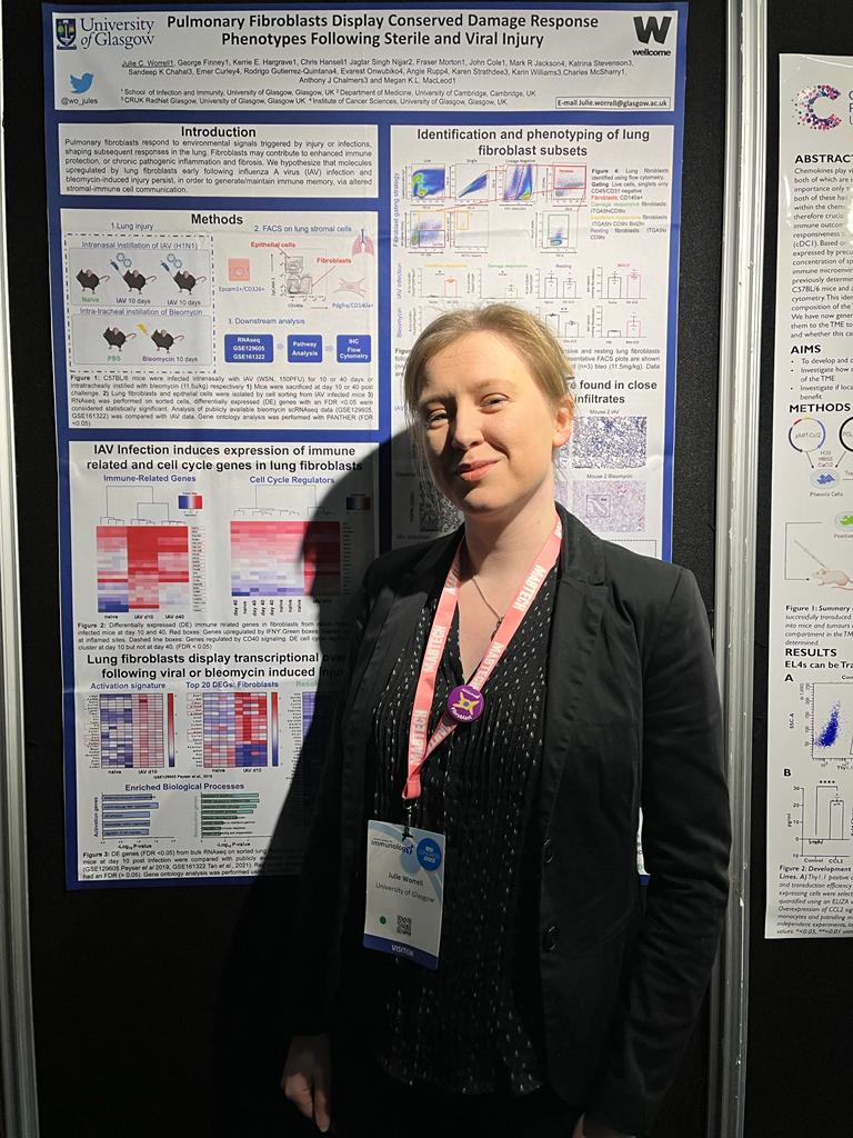 Julie Worrell (@wo_jules) on Twitter photo If you want to hear more about #fantasticfibroblasts in #IAV infection and #fibrosis pop along to #BSI22 P107! Let's chat about 🫁 damage responses and stromal-immune cell crosstalk 🤓 #stromalimmunology <a href="/wsigimmunol/">West of Scotland Immunology Group</a> <a href="/y_efis/">yEFIS</a> <a href="/bsicongress/">BSI Congress & Events</a> <a href="/BALRcommunity/">British Association for Lung Research (BALR)</a> If you want to hear more about #fantasticfibroblasts in #IAV infection and #fibrosis pop along to #BSI22 P107! Let's chat about 🫁 damage responses and stromal-immune cell crosstalk 🤓 #stromalimmunology <a href="/wsigimmunol/">West of Scotland Immunology Group</a> <a href="/y_efis/">yEFIS</a> <a href="/bsicongress/">BSI Congress & Events</a> <a href="/BALRcommunity/">British Association for Lung Research (BALR)</a>