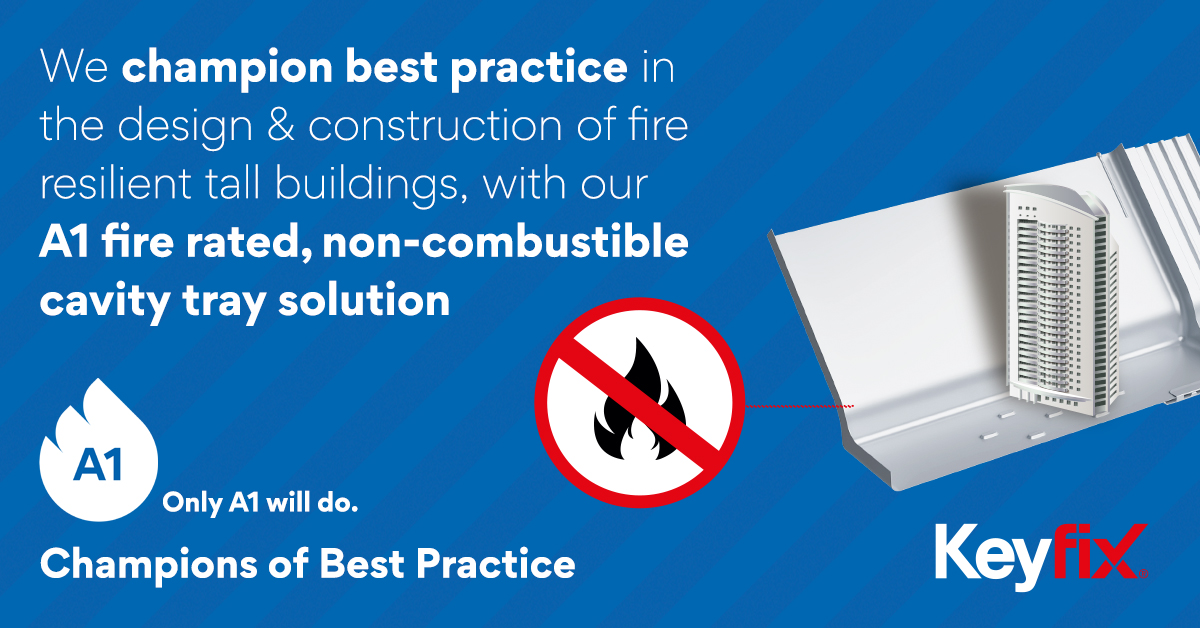 Keyfix are champions of best practice; by using a highly robust A1 fire rated product you are covering your #building for future use at no higher cost than other products on the market. Find out more about materials that can help future proof your building:https://t.co/S9jhyZOC60 https://t.co/y0BIUqkKt1