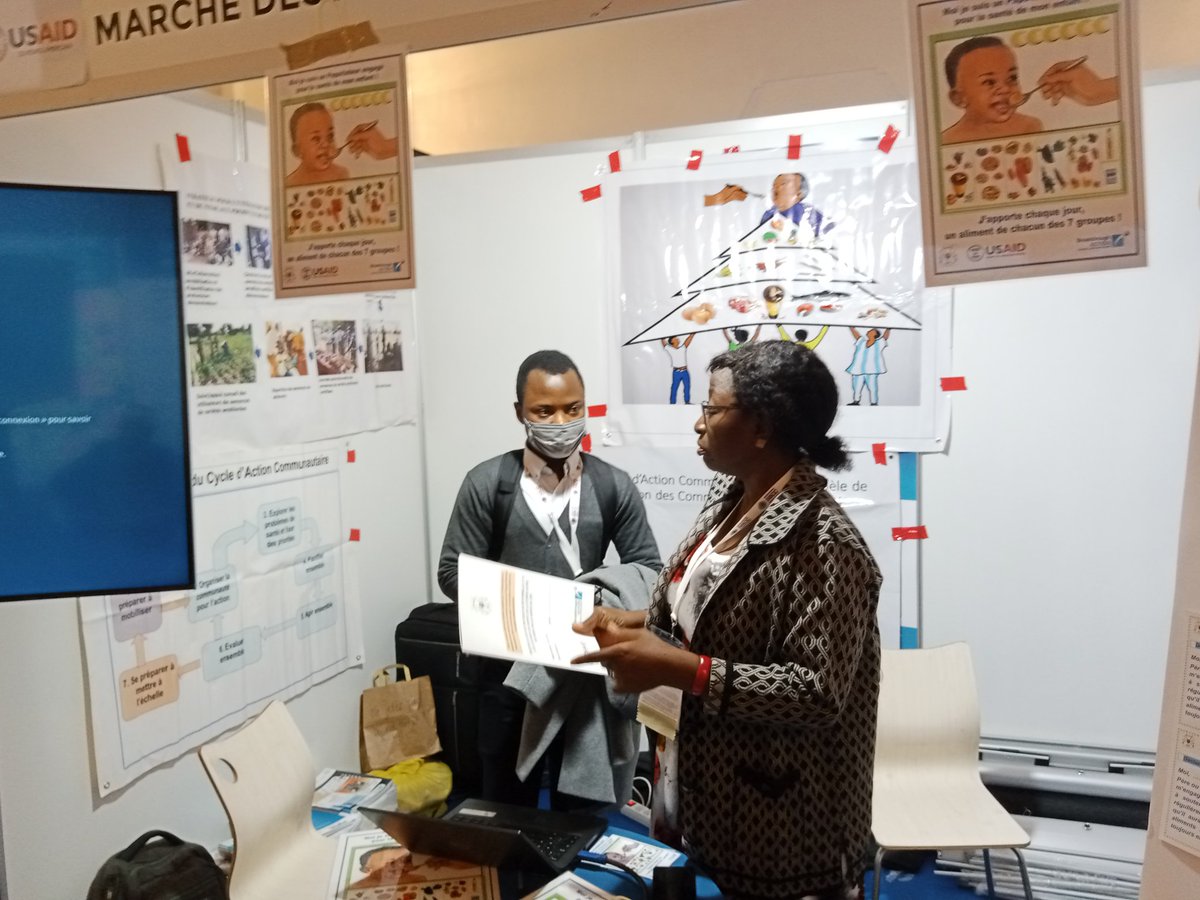 #SBCCSummit <a href="/Breakthrough_AR/">Breakthrough ACTION</a>  #BurkinaFaso  présente des solutions innovantes pour améliorer la nutrition du jeune enfant. Ces solutions ont été développées par l'équipe nationale d'innovation mise en place avec <a href="/ideas42/">ideas42</a>