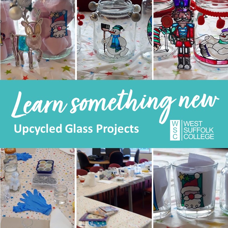Well done to our eco-warriors this weekend for taking part in our upcycling glass projects workshop and creating some magnificent festive pieces to be proud of.