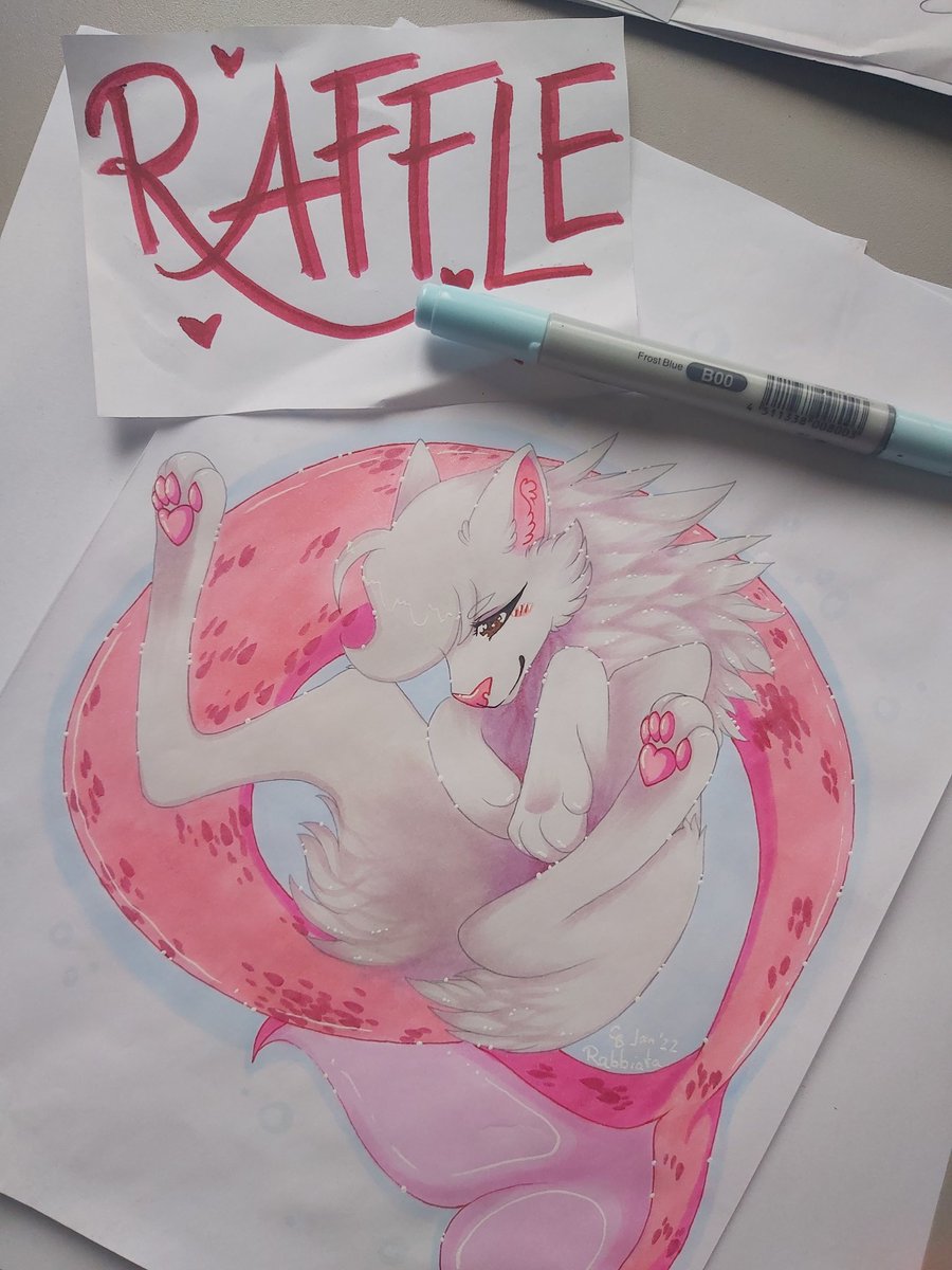Rabbiata1's tweet photo. ❤RAFFLE TIME❤
💕Thank you sooo much for 600 followers!!!💕

Win a picture with one of your OC's and a simple BG (Copic Markers) 💕

How to join:
🌵Follow me (new followers welcome)
🌵Like and re-tweet this tweet
🌵optional: post your OC 

🌵Ends: 25. December 2022, 10am CET

❤ https://t.co/rh6ldCED77