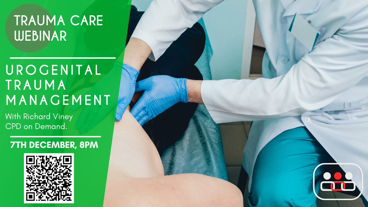 Tomorrow, Richard Viney will be talking to us on Urogenital Blast Trauma. Looking at the Iraq &amp; Afghan conflicts and the lessons learnt dealing with urogenital traumas there. 
This is a FREE CPD webinar, with places going quickly!
Register by clicking here bit.ly/3VIJtRu