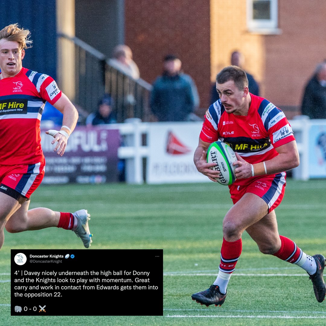 DoncasterKnight's tweet photo. 𝙎𝙣𝙖𝙥𝙨 🤝 𝙏𝙬𝙚𝙚𝙩𝙨

We're tying our game snaps to the tweets that tried to capture the action.

Here's 4️⃣ from a tough trip to Butts Park Arena to face Coventry in Round 8 on Saturday. https://t.co/MuE5UyG7pK