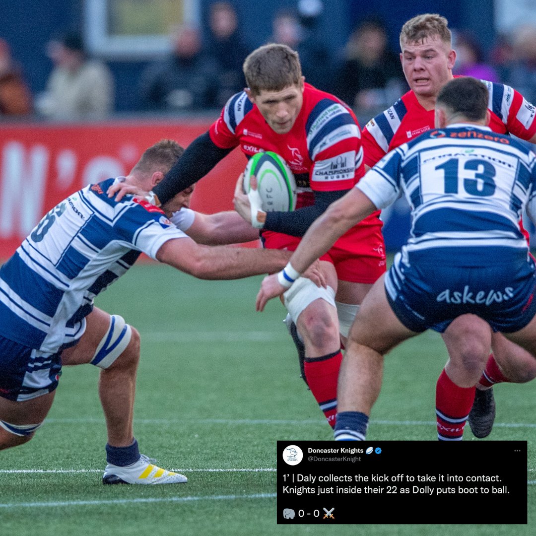 DoncasterKnight's tweet photo. 𝙎𝙣𝙖𝙥𝙨 🤝 𝙏𝙬𝙚𝙚𝙩𝙨

We're tying our game snaps to the tweets that tried to capture the action.

Here's 4️⃣ from a tough trip to Butts Park Arena to face Coventry in Round 8 on Saturday. https://t.co/MuE5UyG7pK